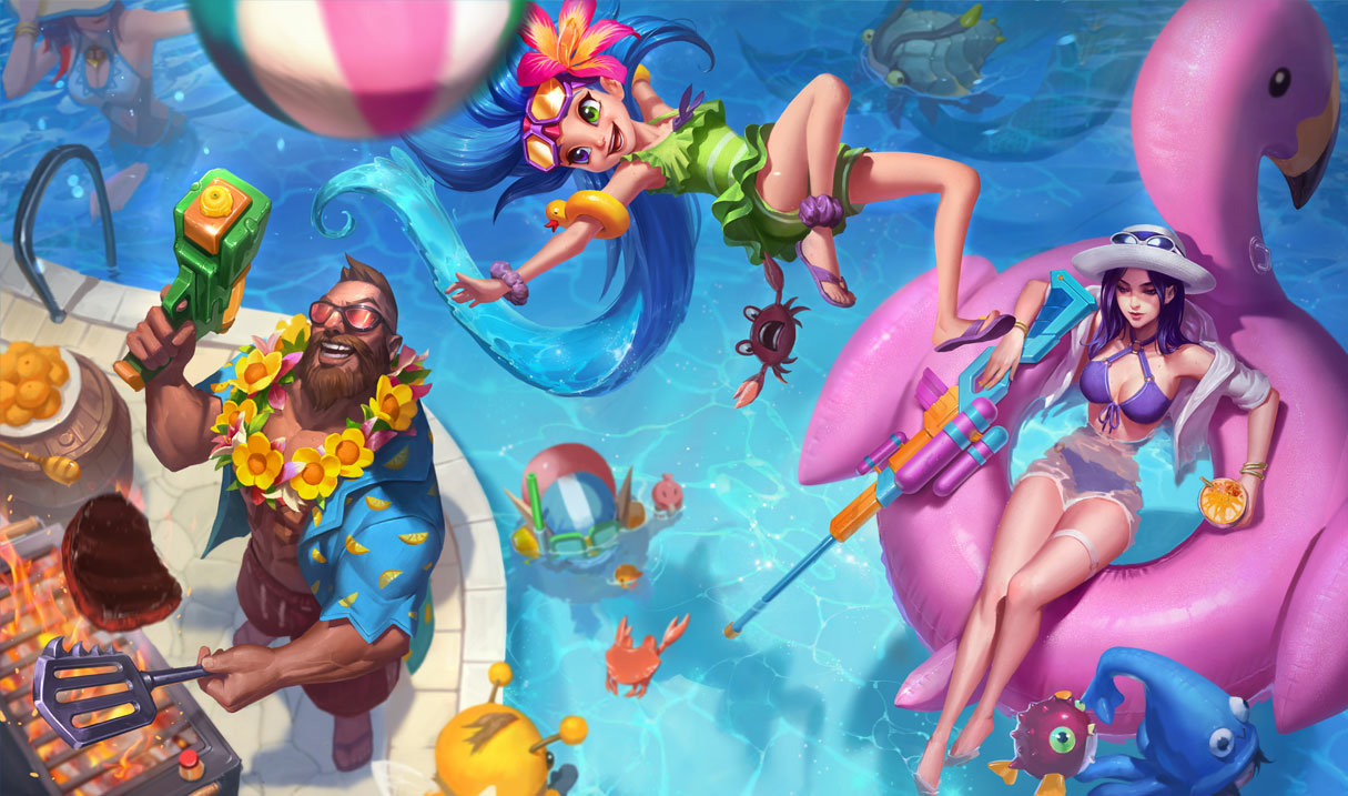 Caitlyn Tiệc Bể Bơi