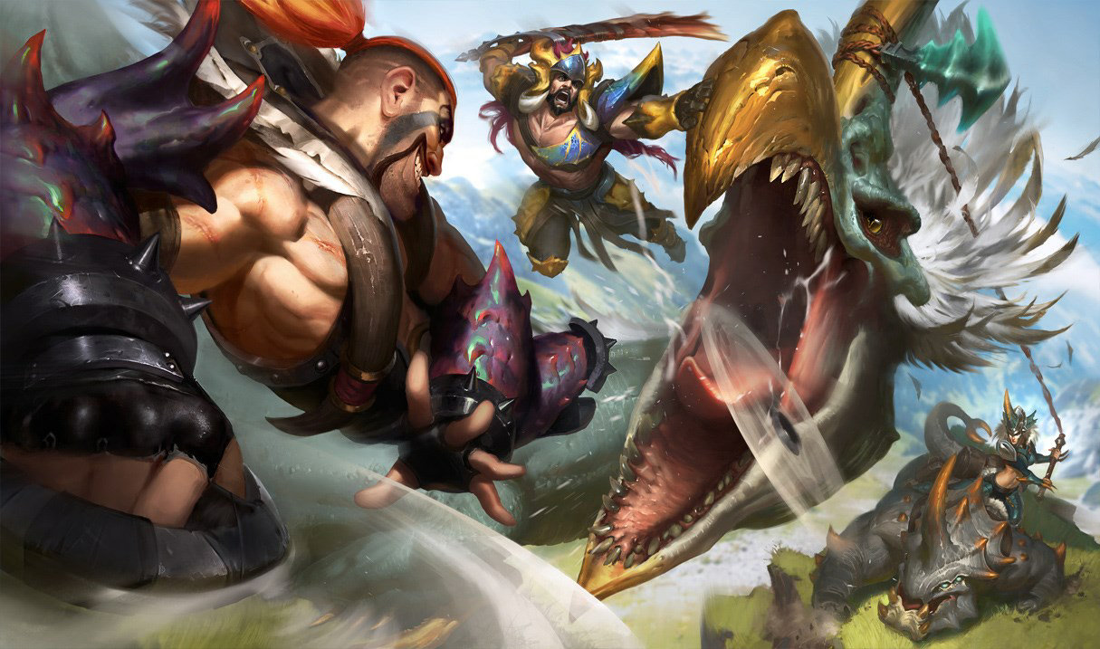 Tryndamere Thợ Săn Quái Thú
